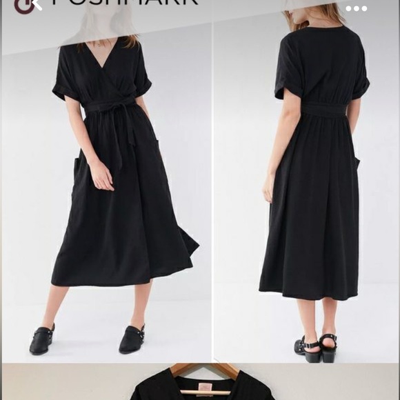 literally the black midi dress from the poshmark add lol urban outfitters - Picture 1 of 4